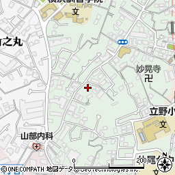 神奈川県横浜市中区竹之丸99周辺の地図