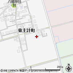滋賀県長浜市東主計町41周辺の地図