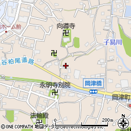 神奈川県横浜市泉区岡津町2096周辺の地図