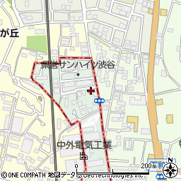 高座渋谷郵便局周辺の地図