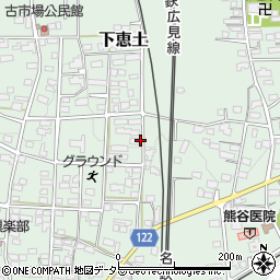 岐阜県可児市下恵土1041-2周辺の地図