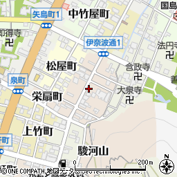 岐阜県岐阜市白木町周辺の地図