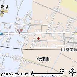 島根県安来市今津町841周辺の地図