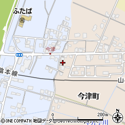 島根県安来市今津町498周辺の地図