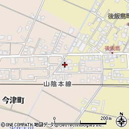 島根県安来市今津町464周辺の地図