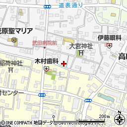 千葉県茂原市高師949周辺の地図