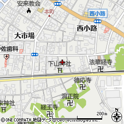 島根銀行安来支店周辺の地図