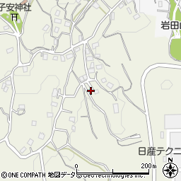 神奈川県厚木市岡津古久664周辺の地図
