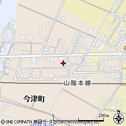 島根県安来市今津町813周辺の地図