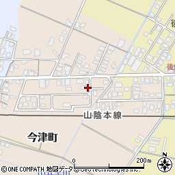 島根県安来市今津町812周辺の地図