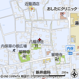 滋賀県長浜市内保町1270周辺の地図