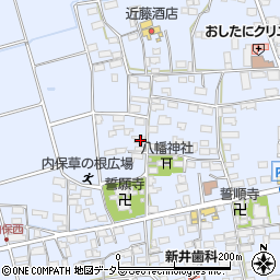 滋賀県長浜市内保町1260周辺の地図