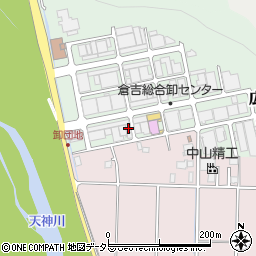 愛進堂倉吉営業所周辺の地図