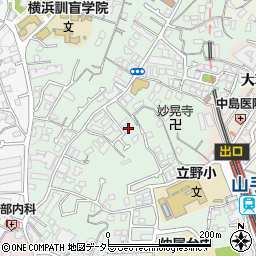神奈川県横浜市中区竹之丸59周辺の地図
