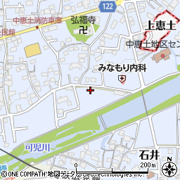 岐阜県可児市中恵土1922周辺の地図