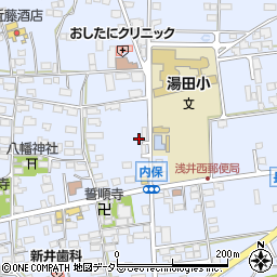 滋賀県長浜市内保町1161周辺の地図