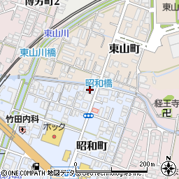昭和町コーポ周辺の地図