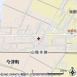 島根県安来市今津町804周辺の地図