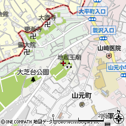 中華義荘墓地管理事務所周辺の地図