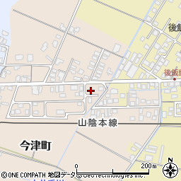 島根県安来市今津町805周辺の地図