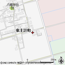 滋賀県長浜市東主計町40周辺の地図