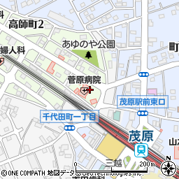 菅原病院周辺の地図