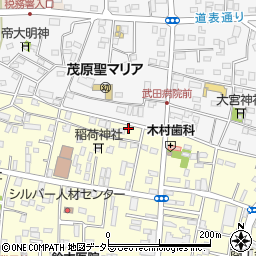 炭火焼ステーキ 幡野周辺の地図