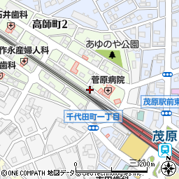 千葉県茂原市高師761周辺の地図
