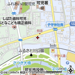 岐阜県可児市下恵土7周辺の地図