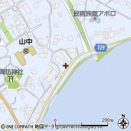 ファミリーマートサンプラザホテル富士山中湖店周辺の地図