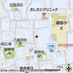 滋賀県長浜市内保町1171周辺の地図