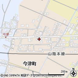 島根県安来市今津町475周辺の地図