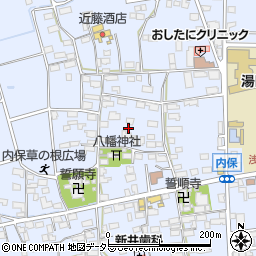 滋賀県長浜市内保町1271周辺の地図
