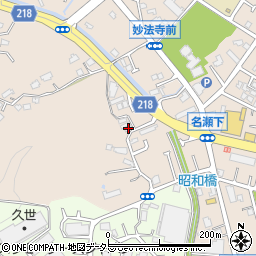 神奈川県横浜市戸塚区名瀬町572周辺の地図