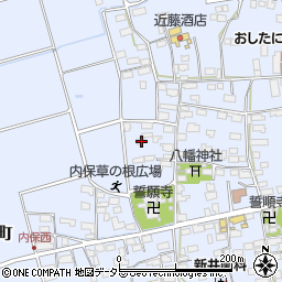 滋賀県長浜市内保町1258周辺の地図