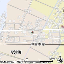 島根県安来市今津町811周辺の地図
