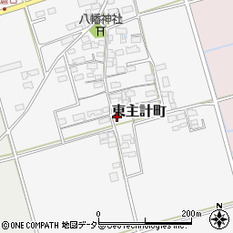 滋賀県長浜市東主計町134周辺の地図