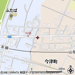 島根県安来市今津町504周辺の地図