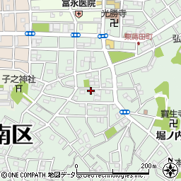 ＭＡＣ南横浜コート周辺の地図