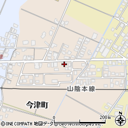 島根県安来市今津町809周辺の地図
