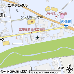 滋賀県長浜市内保町293周辺の地図