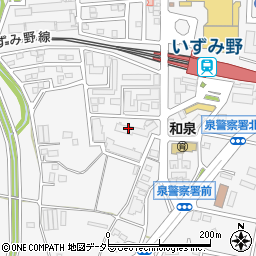 ハチ駆除サービス２４横浜和泉町店周辺の地図