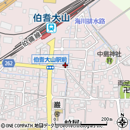 巌郵便局周辺の地図