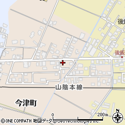 島根県安来市今津町800周辺の地図