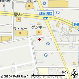 岐阜県本巣市政田1523周辺の地図