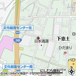 岐阜県可児市下恵土4076周辺の地図