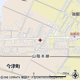 島根県安来市今津町801周辺の地図
