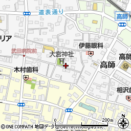 千葉県茂原市高師910周辺の地図