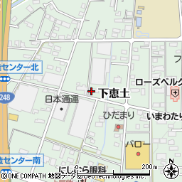 岐阜県可児市下恵土4019周辺の地図