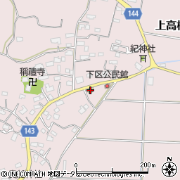 千葉県市原市上高根296周辺の地図